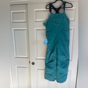 Burton girls snowboard bib. Size large 14/16